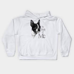 The Boss(ton) of me Kids Hoodie